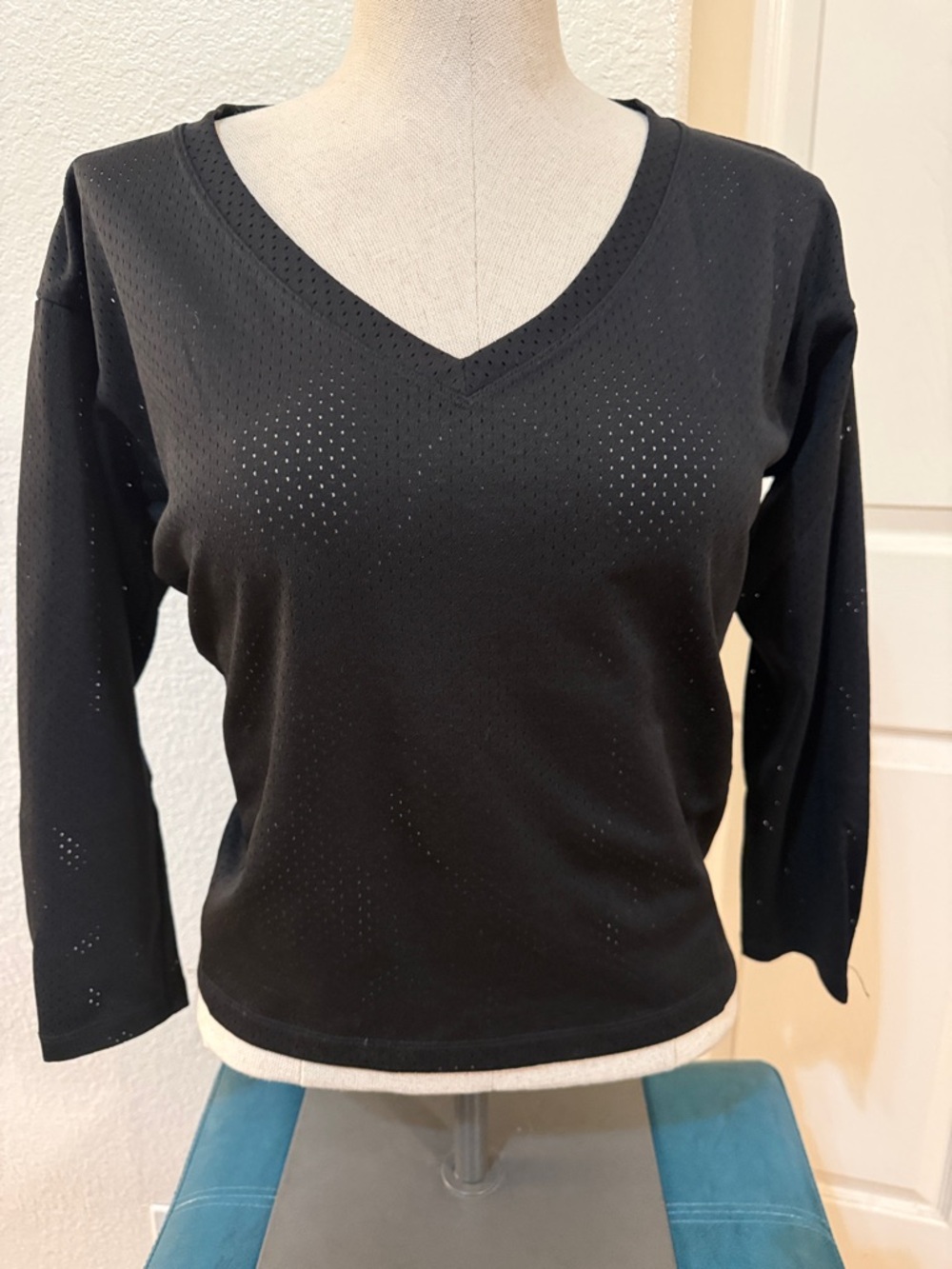 The North Face Black Mesh Top